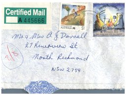 (876) Australia - Certified Mail To NSW (1986 ?) - Storia Postale