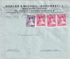 ROUMANIE 1929 LETTRE DE BUCAREST - Briefe U. Dokumente