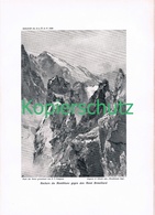 088-2 E.T.Compton Rochers Du Montblanc Druck 1909 !! - Other & Unclassified