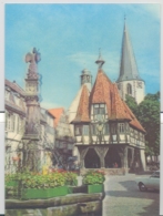 CPA MICHELSTADT- MARKET SQUARE, FOUNTAIN, TOWN HALL , 3D - Michelstadt