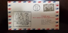 O) 1929 CANADA, ALLEGORY OF FLIGHT SC C1 5c Brown, FORT MCMURRAY TO FORT  MCPHERSON-FIRST REGULAR OFFICIAL FLIGHT, EDMON - Covers & Documents