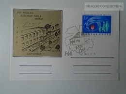 D161781  Commemorative - Hungary - FÓT- Kisalag Általános Iskola 1976 - Feuillets Souvenir