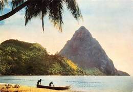 PIE-Arg-18-6838 : ESCALE A SAINTE-LUCIE. LE PETIT PITON. - Saint Lucia