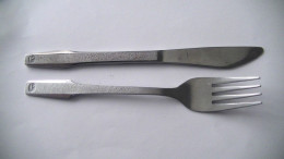 Couteau / Fourchette - EASTERN AIRLINES - AVIATION COMMERCIALE - Cutlery