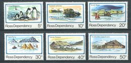 240 TERRE DE ROSS (Nle Zelande) 1982 - Yvert 15/20 - Base Scott Oiseau Manchot - Neuf ** (MNH) Sans Charniere - Nuevos