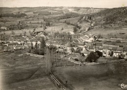 46. CPSM. CAZALS.  Vue Générale Aérienne. - Cazals