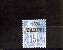 Tahiti_   Surchargé 1893  N°24 - Tahiti