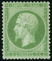 ** N°20 5c Vert - TB - 1862 Napoléon III.