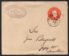 ARGENTINE - ARGENTINA - AZUL / 1901 ENTIER POSTAL POUR BUENOS AIRES (ref LE2687) - Briefe U. Dokumente