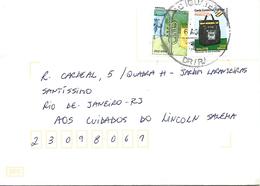 LSJP BRAZIL COVER SEAL AGUATEMI RIO DE JANEIRO - Covers & Documents