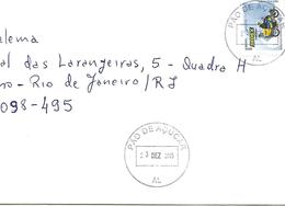 LSJP BRAZIL FRAGMENT COVER SEAL PÃO DE AÇÚCAR 2015 - Briefe U. Dokumente