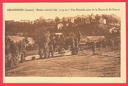 CPA-48- GRANDRIEU - VUE GÉNÉRALE Prise De La Route De SAINT-BONNET * Coll. Boyer ** 2 SCANS - Gandrieux Saint Amans