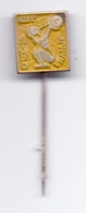 Pin Weightlifting Club SIMPO Vranje Serbia Yugoslavia  Pin Badge - Weightlifting