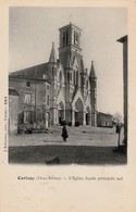 CERIZAY .  Façade Principale De L'Eglise. - Cerizay