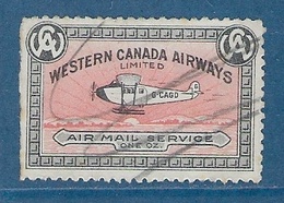 CANADA 1927 - Western Canada Airways Avec Charnière - Airmail: Semi-official