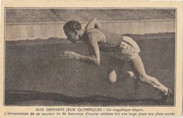 Athlétisme, Sprint: Aux Derniers Jeux Olympiques, Un Magnifique Départ - Carte Non Circulée - Athlétisme