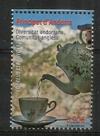 Hommage à La Communauté Anglaise D'Andorre, Un Timbre Neuf ** Année 2015 - Unused Stamps