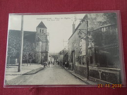 CPA - Porcheville - Place De L'Eglise - Porcheville