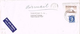 30571. Carta Aerea MONTREAL (Quebec) 1957 To  Suisse - Lettres & Documents