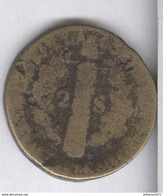 2 Sols France 1793 BB - TB+ - Autres & Non Classés