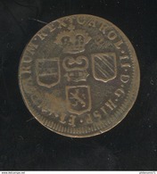 1 Liard Pays-Bas Espagnol 1699 - …-1795 : Periodo Antico