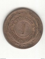 1 Centesimo Uruguay 1869 SUP - Uruguay