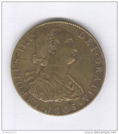 Médaille Carolus IIII Dei Gracias 1805 - 38 Mm - Bronze - Royaux/De Noblesse