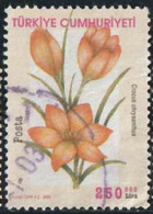 Turquie 2000 Yv. N°2973 - Crocus Chrysanthus - Oblitéré - Used Stamps