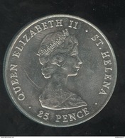 25 Pence Saint Helene / Saint Helena - CC Wedding 1981 - Autres – Amérique