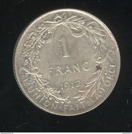 1 Franc Belgique 1912 Albert Roi Des Belges - TTB+ - 1 Frank