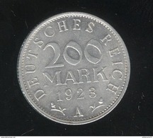 200 Mark Allemagne 1923 A - TTB+ - 200 & 500 Mark