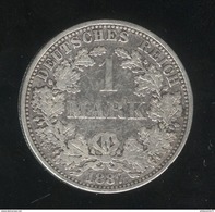 1 Mark Allemagne / Germany 1887 A - 1 Mark