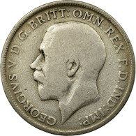 Monnaie, Grande-Bretagne, George V, Florin, Two Shillings, 1920, TB+, Argent - J. 1 Florin / 2 Shillings