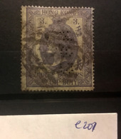 E201 Hong Kong Collection - Stempelmarke Als Postmarke Verwendet
