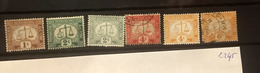 E245 Hong Kong Collection - Timbres-taxe