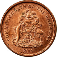 Monnaie, Bahamas, Cent, 2014, TTB, Copper Plated Steel - Bahamas