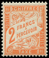 ** TAXE - 41   2f. Rouge-orange, TB - 1859-1959 Briefe & Dokumente