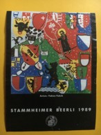 9063 - Stammheimer Beerli 1989 Suisse Artiste Fabian Fabrik - Art