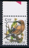 Belgie OCB 827B (**) - Typos 1986-96 (Oiseaux)