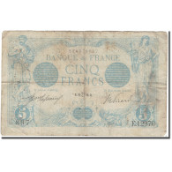 France, 5 Francs, 5 F 1912-1917 ''Bleu'', 1916, B, Fayette:2bis.4, KM:70 - 5 F 1912-1917 ''Bleu''