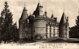 GENCAY LE CHATEAU DE LA ROCHE - Gencay