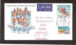 E43 - AUSTRALIE Enveloppe Pret à Poster Pour ENGLAND - Cachet Postal COOKTOWN 2 MAR 1981 - Storia Postale