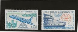 ST PIERRE ET MIQUELON - POSTE AERIENNE N° 64 -65 NEUF SANS CHARNIERE -ANNEE 1987 - COTE : 9,10 € - Unused Stamps