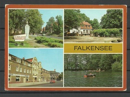 Deutschland DDR FALKENSEE Sent 1991 With Stamp - Falkensee