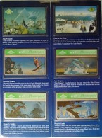 UK - Great Britain - BT - Magnetic Storm - Set Of 6 - Roger Dean - Mint In Folder - BT Collector Packs