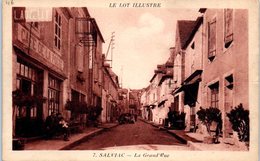 46 - SALVIAC --  La Grande Rue - Salviac