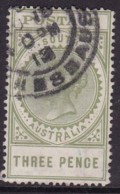 South Australia 1911 "thick Postage" P.12.5 SG 298da Used - Oblitérés