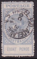 South Australia 1909 "thick Postage" P. 12.5 SG 301 Used - Gebraucht