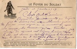 TB 2412 - MILITARIA - Carte En Franchise Militaire - Soldat LAMBERT Au 108 ème Territorial SP 93 - Covers & Documents