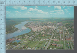 CPM - Canada Saskatchewan -Aerial View Prince Albert   , Used In 1963, + Stamp And Postal Due - Sonstige & Ohne Zuordnung